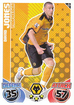 David Jones Wolverhampton Wanderers 2010/11 Topps Match Attax #353